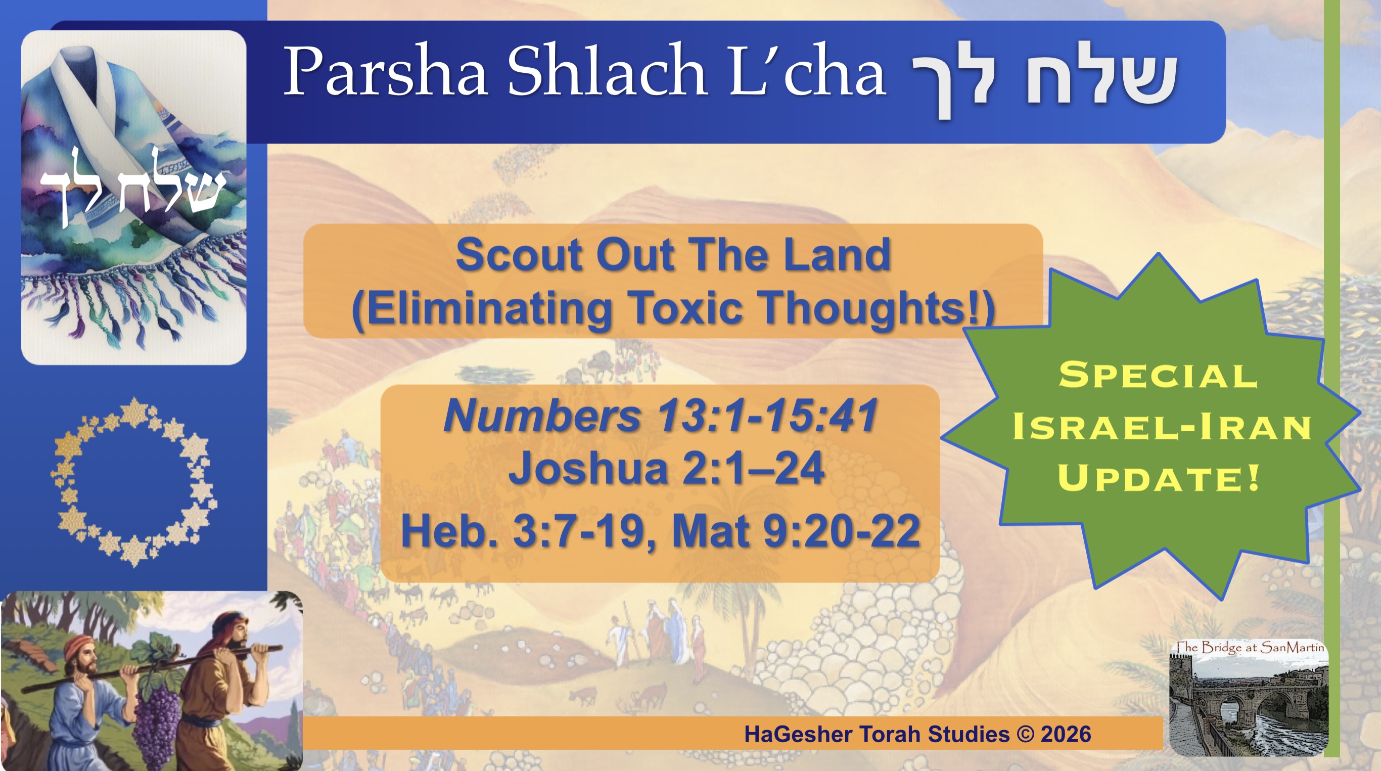Parsha Shelach Livestream Cover Pic
